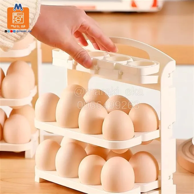Foldable Egg Storage Organizer – photo 4
