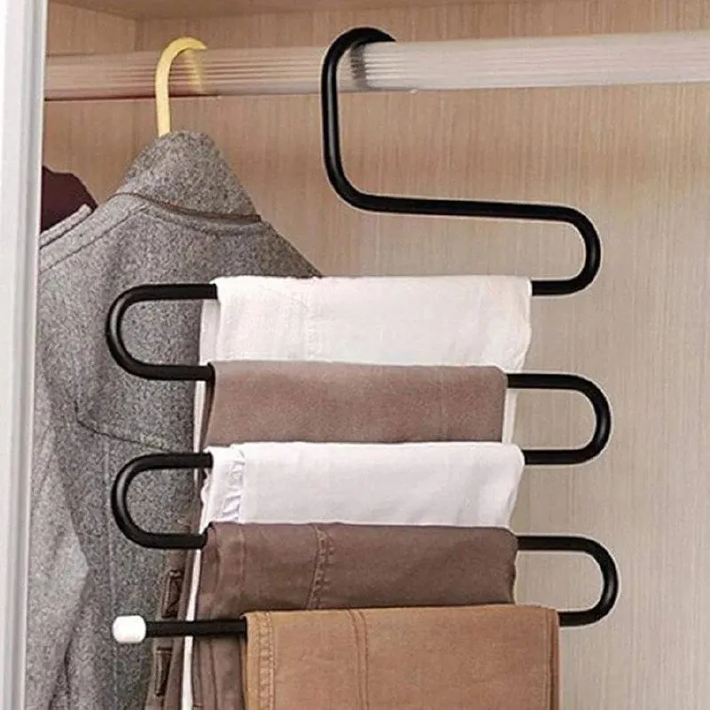 5-in-1 Stainless Steel Trouser Hanger – photo 5