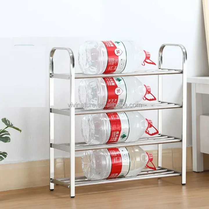 4 Layer Stainless Steel Shoe Rack – photo 3