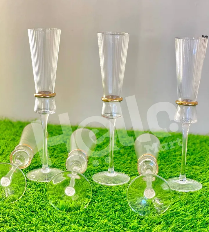 Quality Champagne Glasses Set Of 6 – photo 4