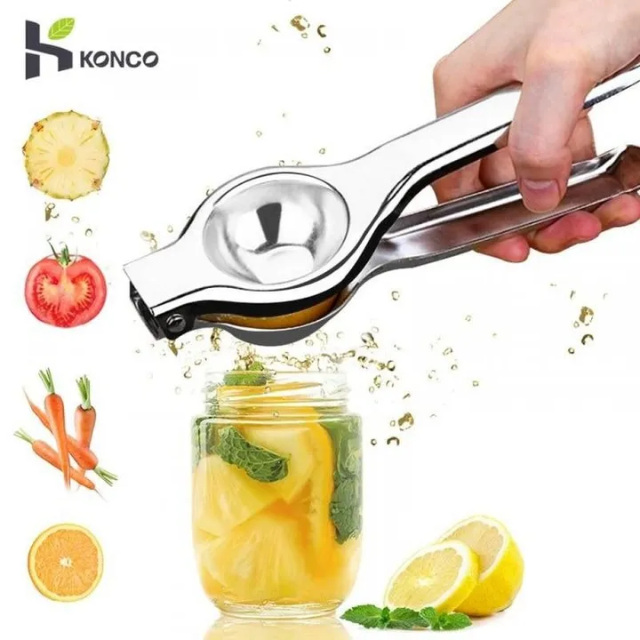 Stainless Steel Lemon Orange Lime Squeezer Juicer – photo 3