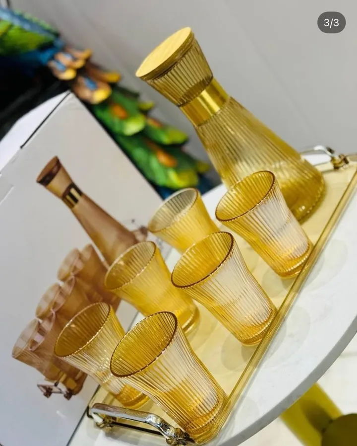 8-Piece Glass Drinking Set – photo 4