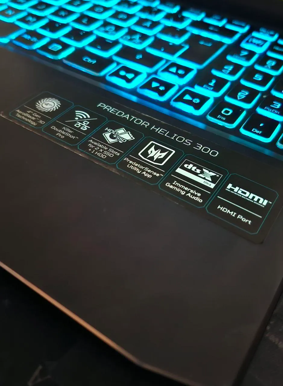 Acer Predator Helios 300 i7 RTX 2070 – photo 5