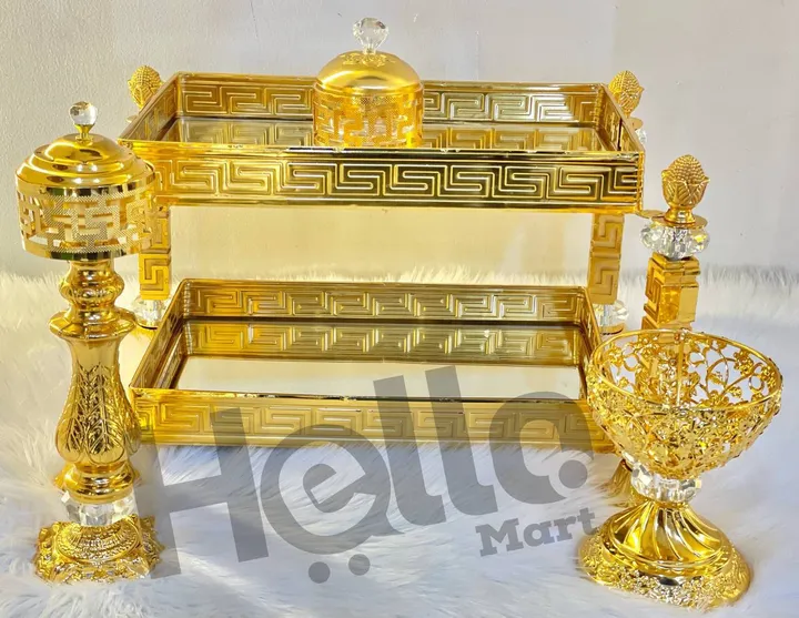 Large Coffee Rekebot Tray Set – photo 3