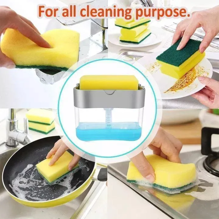 Soap Pump Dispenser with Sponge – photo 3
