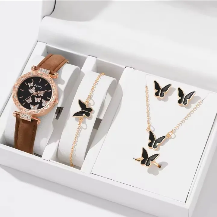 Women Stainless Steel Watch Jewelry Set – photo 5