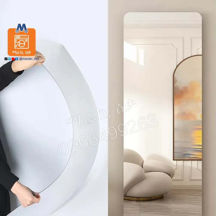 Oval Self-Adhesive Sticker Mirror – photo 4