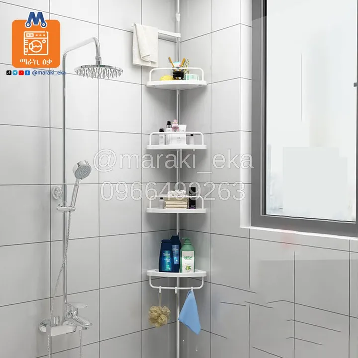 Adjustable Bathroom Corner Shelf – photo 4