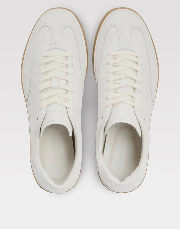 Tommy Hilfiger White Leather Sneakers – photo 3