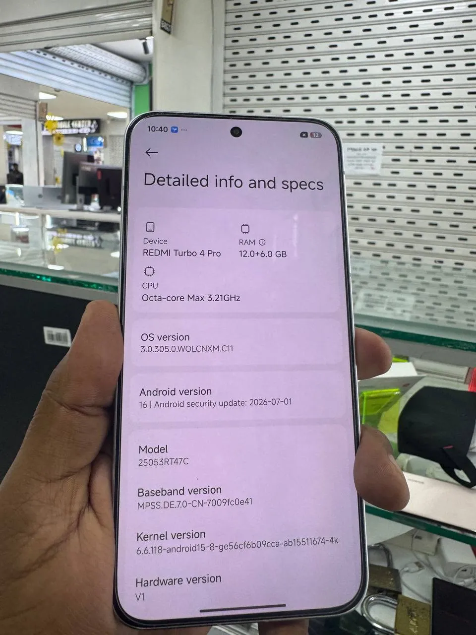 Redmi Turbo 4 Pro 12GB 512GB – photo 3