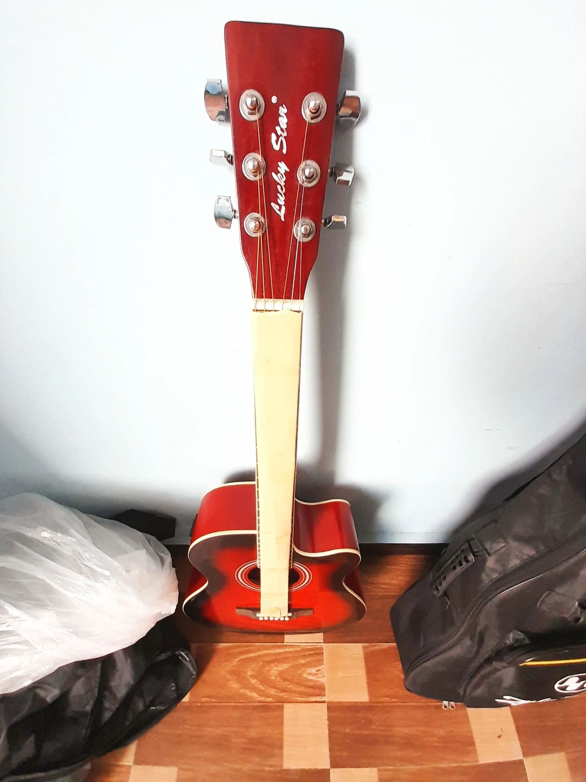 Lucky Star Semi Acoustic Guitar – photo 5