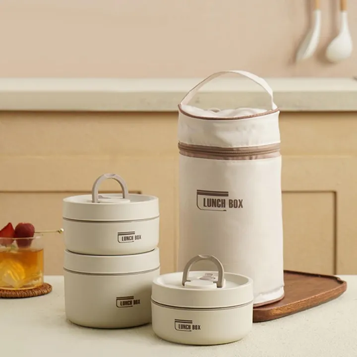 Insulated Stainless Lunch Box with Bag – photo 6
