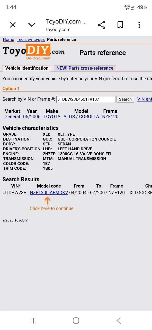 Toyota Corolla 2007 1.3L Manual – photo 6