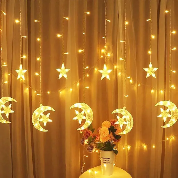 Ramadan Moon Star String Lights – photo 4