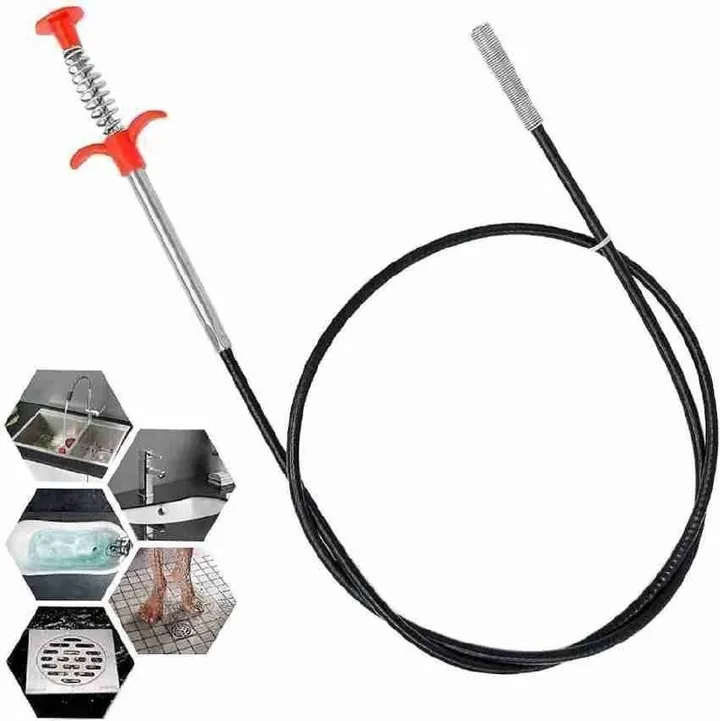 Long Sewer Cleaning Wire Spring – photo 3