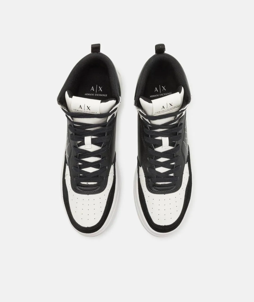 Armani Exchange High-Top Sneakers – photo 4