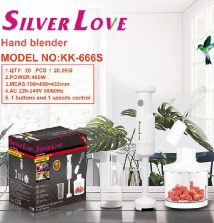 Silver Love 5 in 1 Hand Blender – photo 3