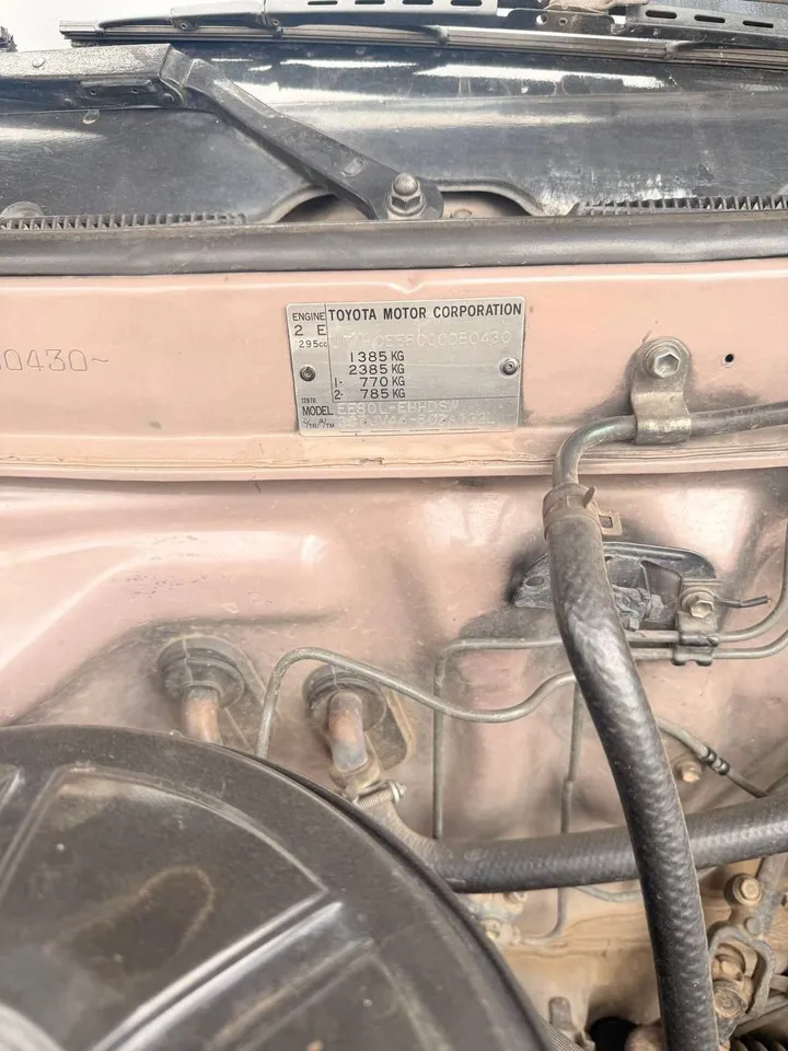 Toyota Car Model 1985 – photo 5