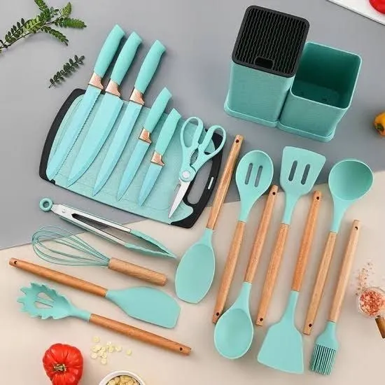Silicone Kitchenware Knife Utensil Set – photo 3