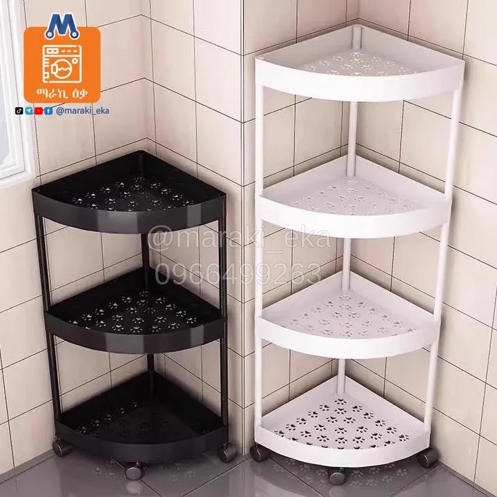 4-Tier Multipurpose Corner Storage Rack – photo 3