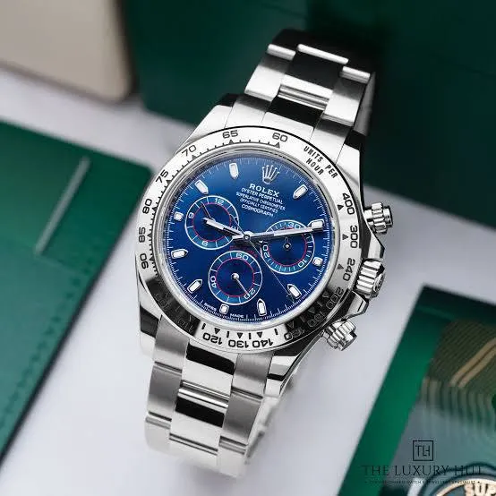 Rolex Cosmograph Daytona Blue Dial – photo 4