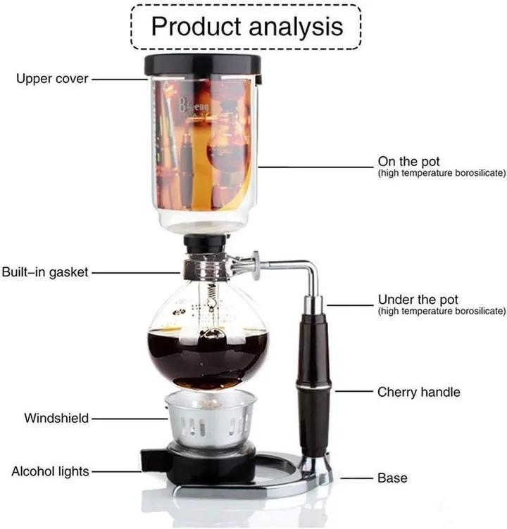 Siphon Coffee Maker – photo 3