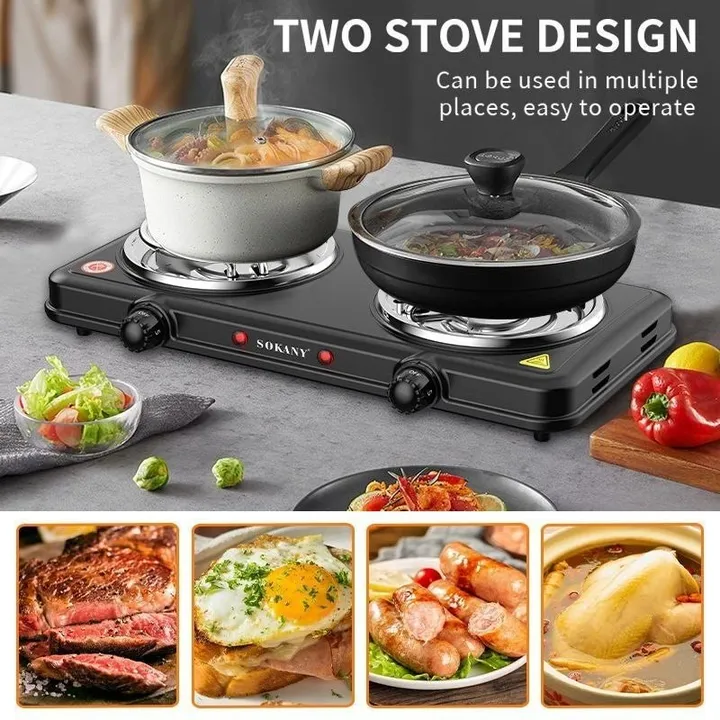 Sokany Double Hot Plate 2000W – photo 4