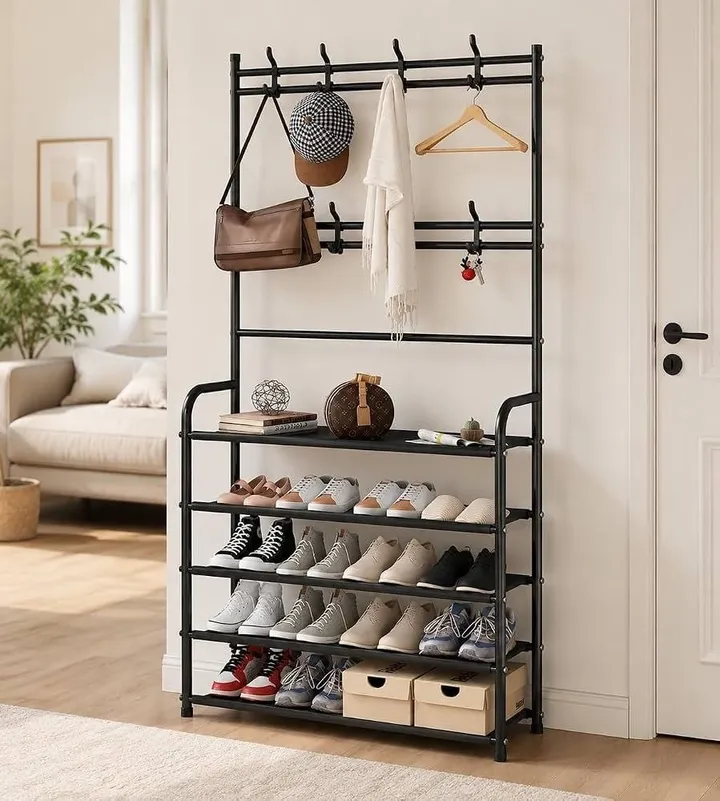 New Simple Floor Clothes Rack – photo 3