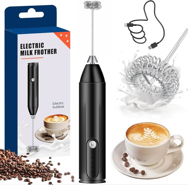 Handheld Rechargeable Milk Frother Mixer – photo 3