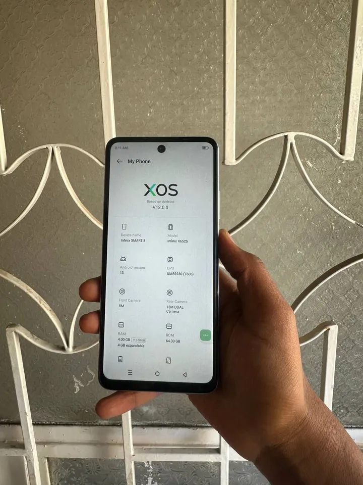 Infinix SMART 8 64GB White – photo 4
