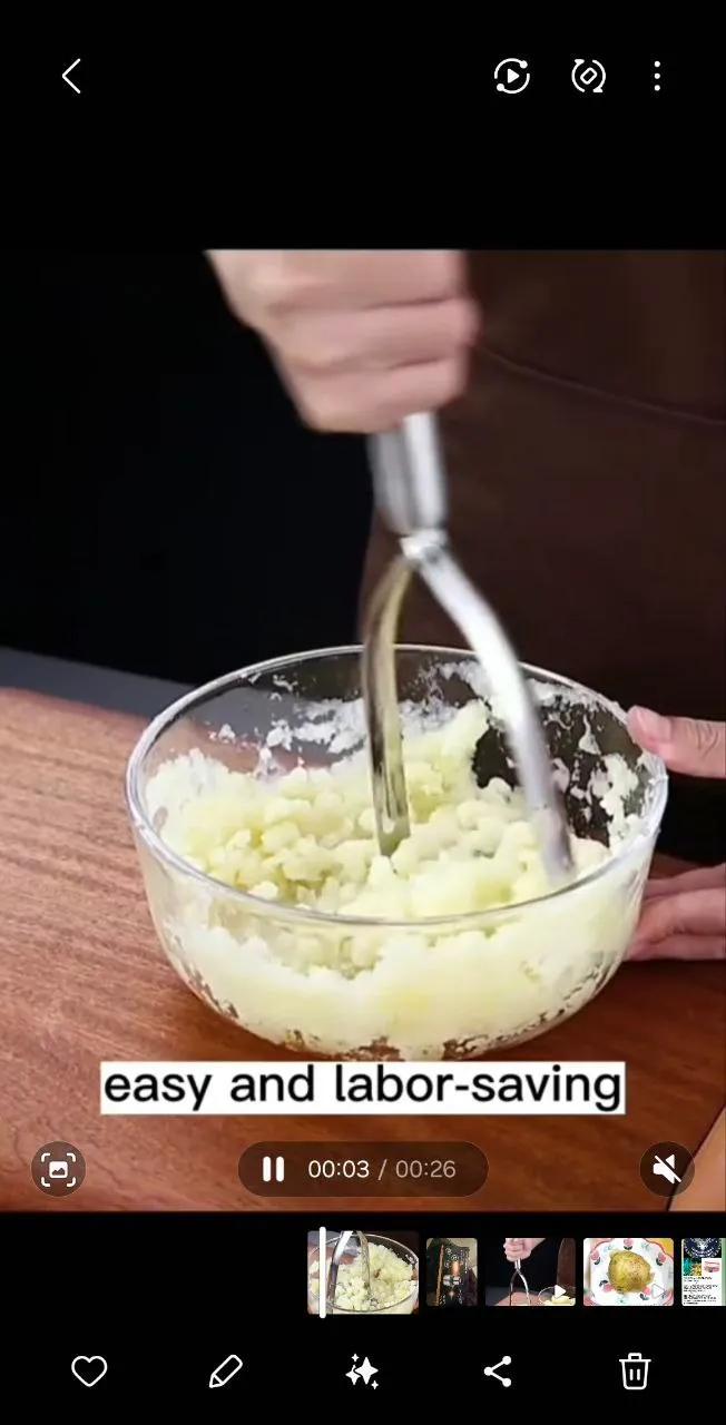 Metal Potato Masher – photo 4