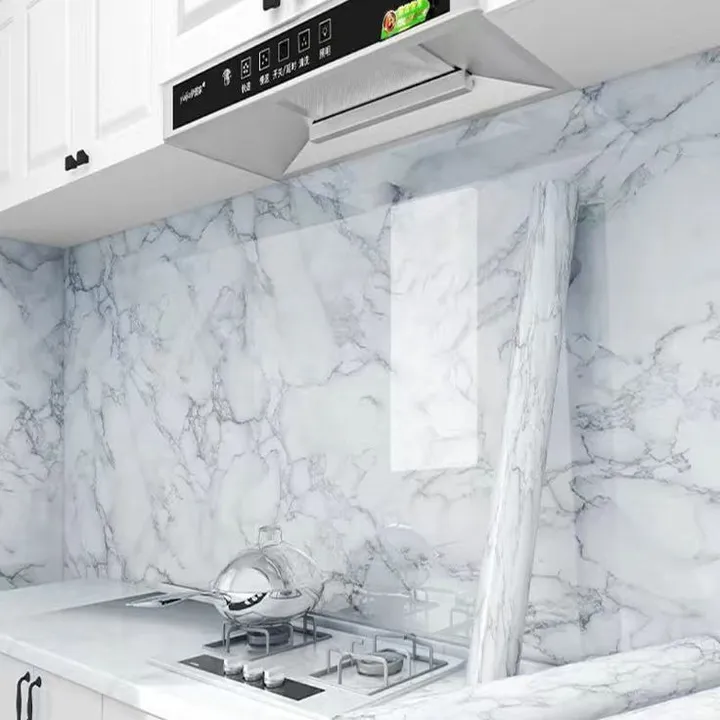 Marble Pattern Self Adhesive Wall Sticker – photo 8