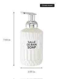 Modern White Soap Dispenser – photo 3