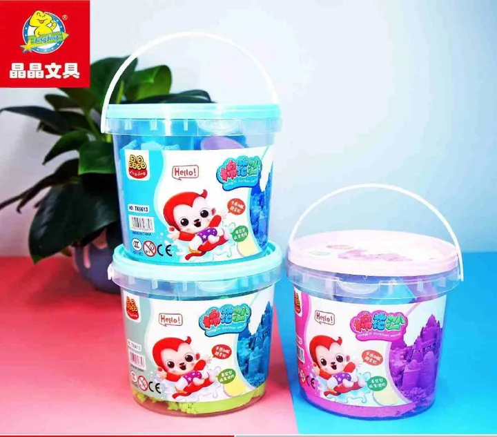 Colorful Cotton Sand Mini Bucket – photo 3