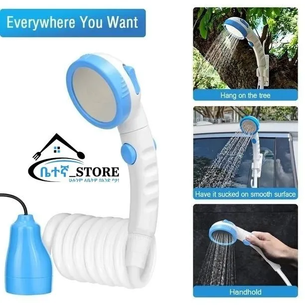 Portable Outdoor Camping Shower Pump – photo 3