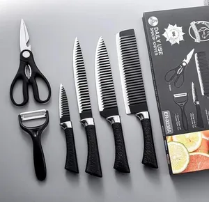 6Pcs Daily Use Sharp Knife Set