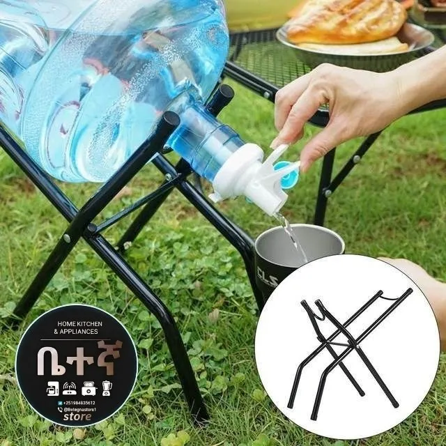 Foldable Water Bottle Stand with Dispenser – photo 4