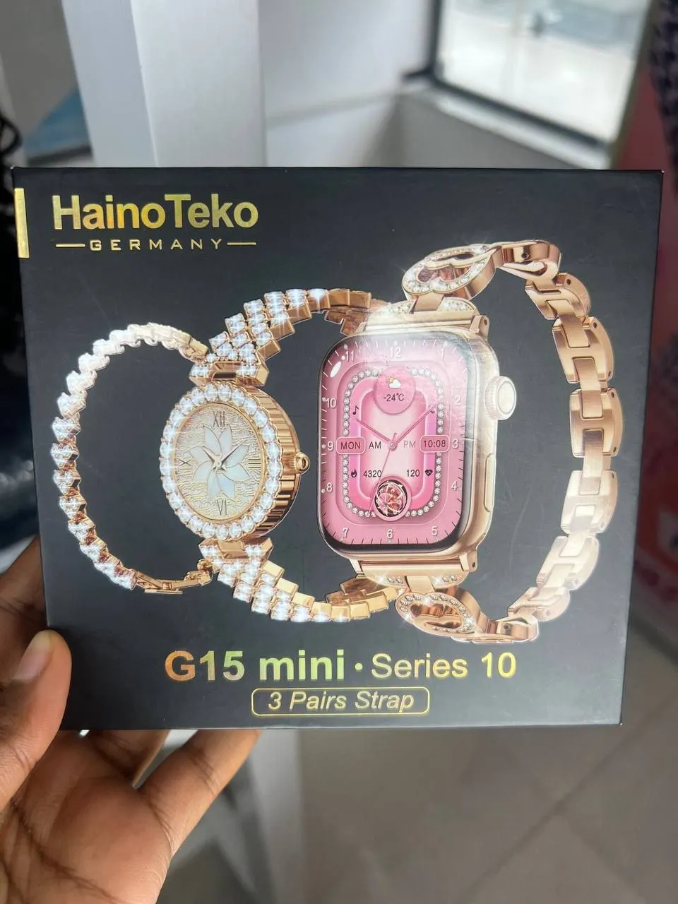 Haino Teko G15 Mini Smartwatch Set – photo 4