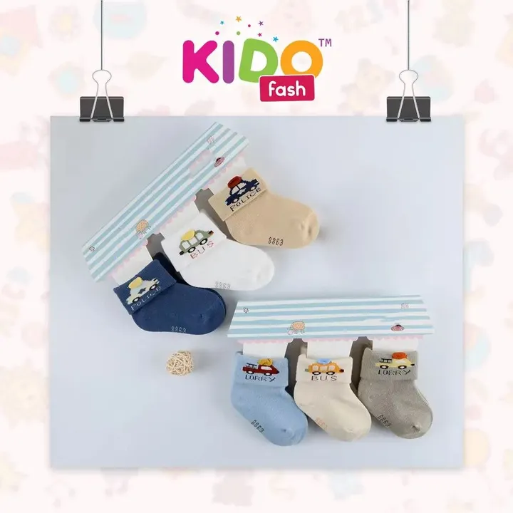 High Quality Baby Socks 3-Pack – photo 3