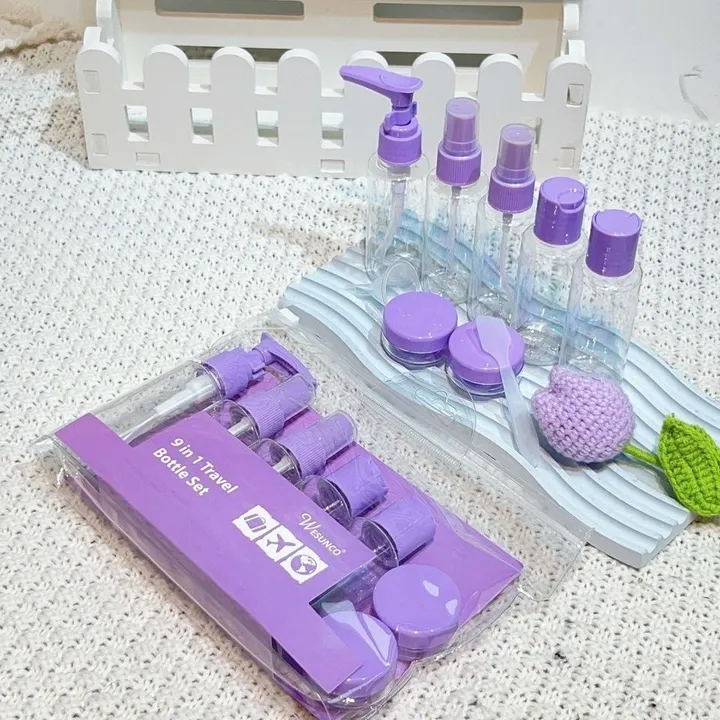 9 in 1 Travel Bottle Set – photo 3