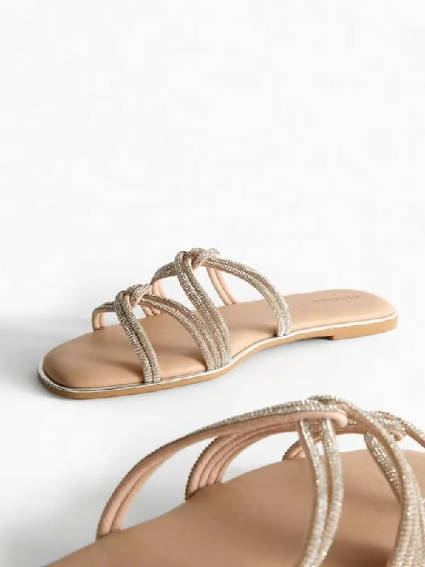 Primark Embellished Woven Sandals – photo 4