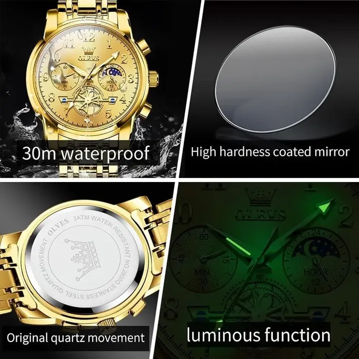 OLEVS 2900 Luxury Business Watch – photo 5