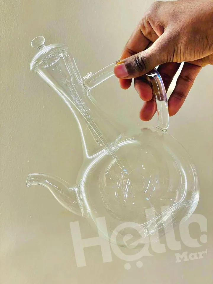 Heat-Resistant Glass Jebena Coffee Pot – photo 3