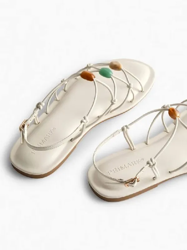 Primark Strappy Beaded Sandals – photo 4