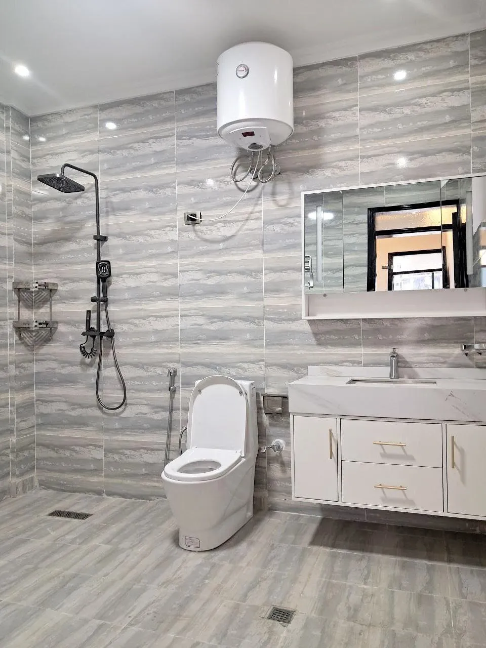 Modern G+2 Residential House Ayat – photo 3