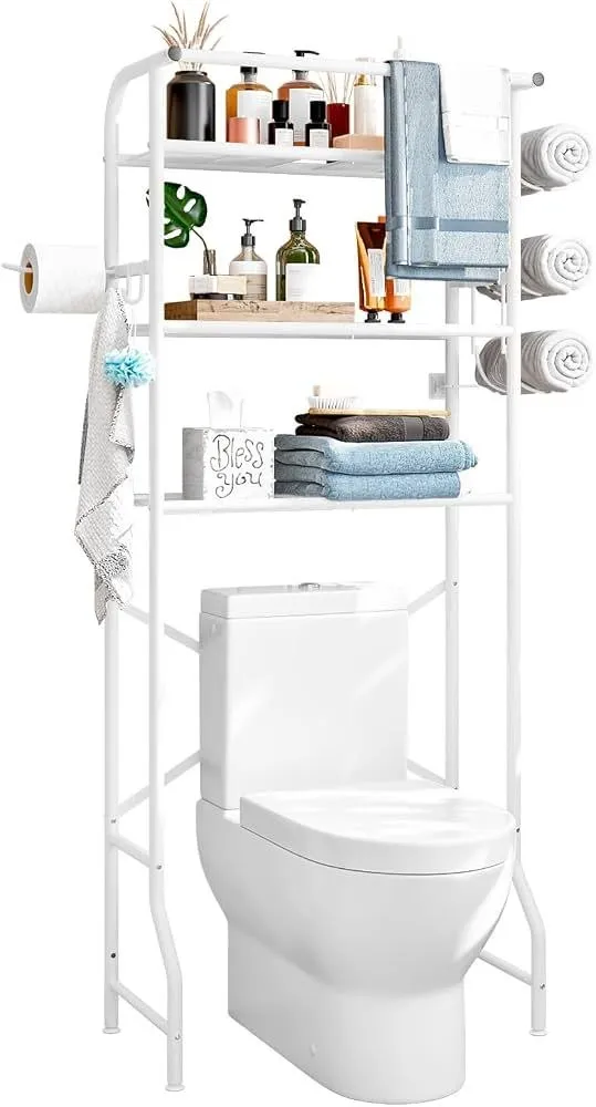 3-Tier Over-the-Toilet Storage Rack – photo 4