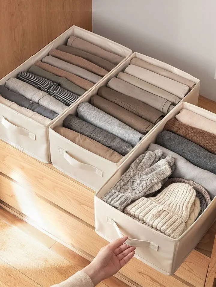 High Quality Foldable Cloth Storage Box – photo 3