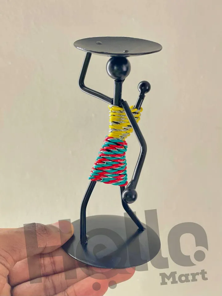Decorative Metal Candle Holder – photo 4