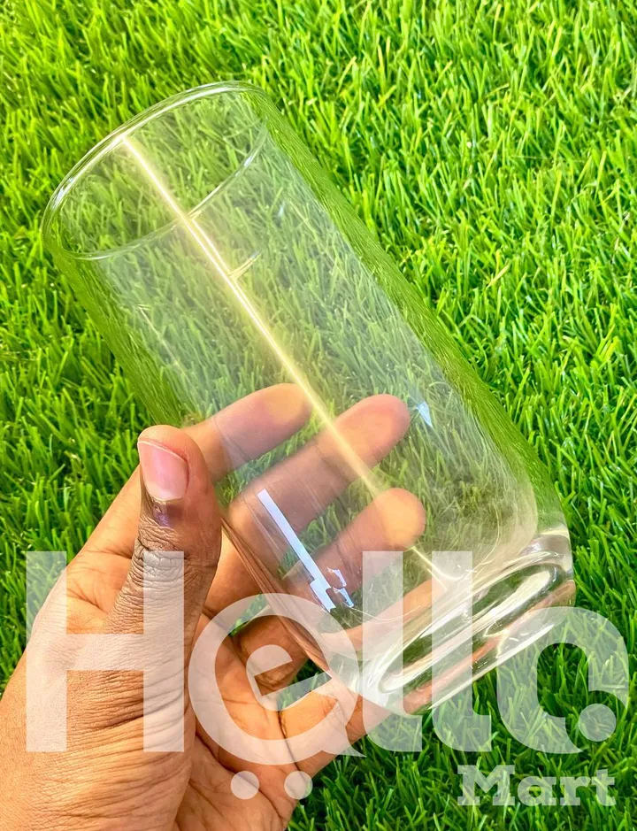 Quality Glass Drinking Cups 6 Pieces – photo 3