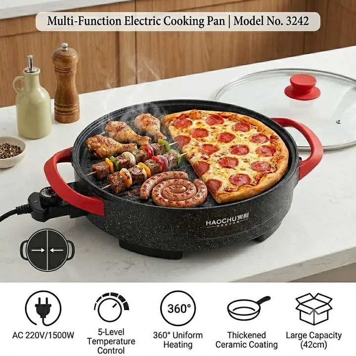 Ceramic Electric Pizza Pan – photo 3
